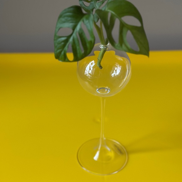 Firelight Glass Hurricane Oil Candle Stick Glass Bud Vase Plant Propagation 8” - Picture 3 of 9